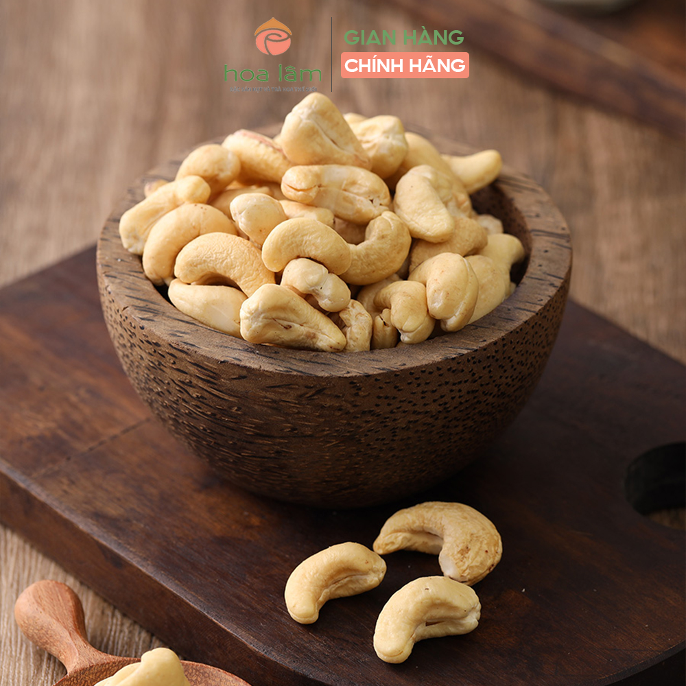 Điều tươi nguyên hạt Hoa Lâm, giàu dinh dưỡng dùng làm bánh, sữa hạt hỗ trợ giảm cân 500gr